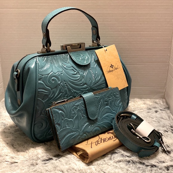 Patricia Nash Bags Patricia Nash Leather Gracchi Satchel Rose